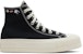 (Women) Converse Chuck Taylor All Star Lift Platform High 'Embroidered Floral - Black' A01592C