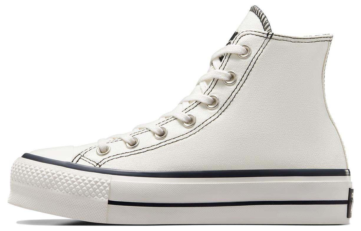 (Women) Converse Chuck Taylor All Star Lift Platform Hi Shoes 'White Black' A07113C
