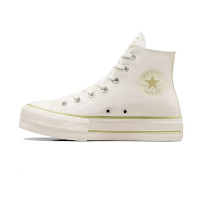 (W) Converse Chuck Taylor All Star Lift Platform 'White Green'