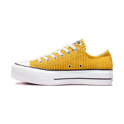 (W) Converse Chuck Taylor All Star Lift Platform Low 'Gold Dart'