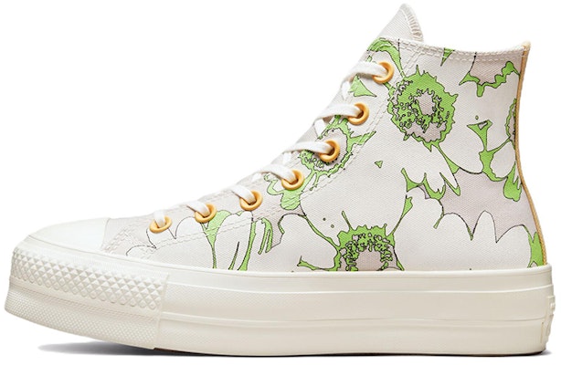 (Women) Converse Chuck Taylor All Star Lift Platform High 'Crafted Florals' A00652C Buy (Women) Converse Chuck Taylor All Star Lift Platform High 'Crafted Florals' A00652C
