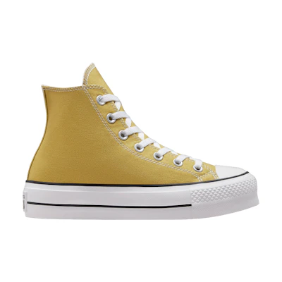 (W) Converse Chuck Taylor All Star Lift Platform High 'Raffia Gold'