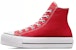 (W) Converse Chuck Taylor All Star Lift Platform Tinggi 'Merah' A09220F