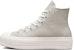 (W) Converse Chuck Taylor All Star Lift Platform 'Croco Embossed Cream High-Top' A04267C