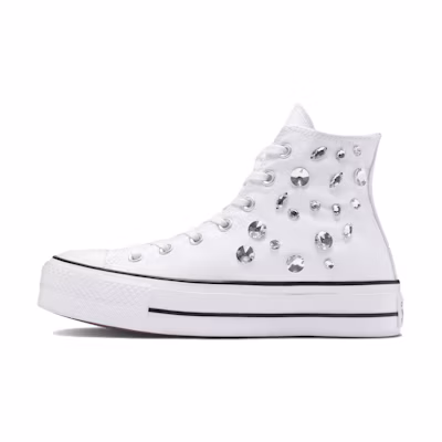 (W) Converse Chuck Taylor All Star Lift Platform 'White Gems'