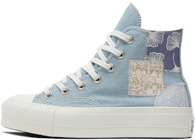 (Women) Converse Chuck Taylor All Star Lift Platform High 'Denim Patchwork' A06821C (Women) Converse Chuck Taylor All Star Lift Platform High 'Denim Patchwork' A06821C