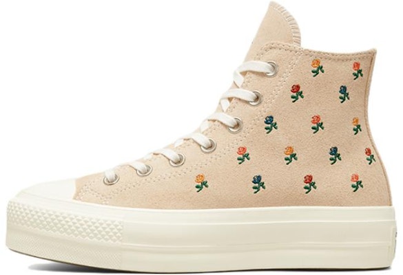 (Women) Converse Chuck Taylor All Star Lift Platform High 'Embroidered Roses' A04300C Buy (Women) Converse Chuck Taylor All Star Lift Platform High 'Embroidered Roses' A04300C