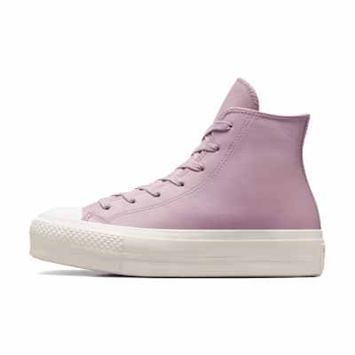 (W) Converse Chuck Taylor All Star Lift Platform Leather High 'Phantom Violet'