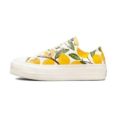 (W) Converse Chuck Taylor All Star Lift Platform 'White Yellow'