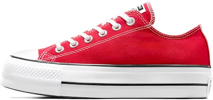 (Women) Converse Chuck Taylor All Star Lift Platform Canvas Low 'Red White' A06839C (Women) Converse Chuck Taylor All Star Lift Platform Canvas Low 'Red White' A06839C
