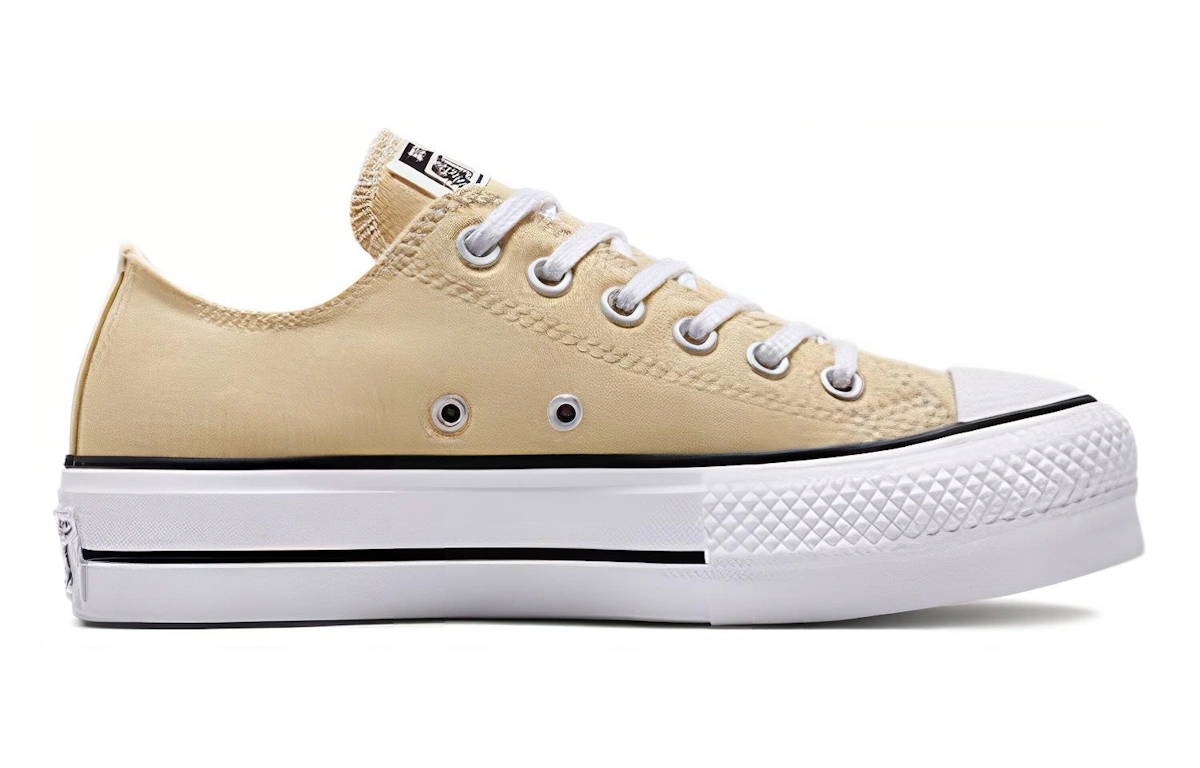 (Women) Converse Chuck Taylor All Star Lift Platform Canvas Low 'Oat Milk'