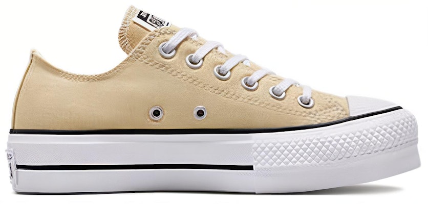 (W) 匡威Chuck Taylor All Star Lift厚底帆布低帮‘燕麦奶’ A03542C Order (W) 匡威Chuck Taylor All Star Lift厚底帆布低帮‘燕麦奶’ A03542C