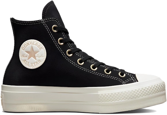 (Women) Converse Chuck Taylor All Star Lift Platform High 'Studs - Black Light Gold' A04271C Order (Women) Converse Chuck Taylor All Star Lift Platform High 'Studs - Black Light Gold' A04271C