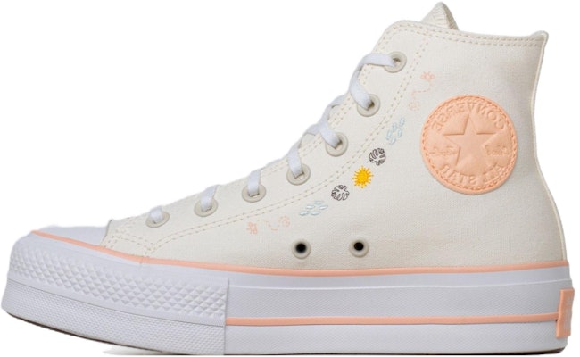 (Women) Converse Chuck Taylor All Star Lift Platform High 'Floral Embroidery' A03516C Order (Women) Converse Chuck Taylor All Star Lift Platform High 'Floral Embroidery' A03516C