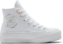 Order (W) Converse Chuck Taylor All Star Lift Platform Tinggi 'Sulaman Musim Luruh - Putih' A05068C