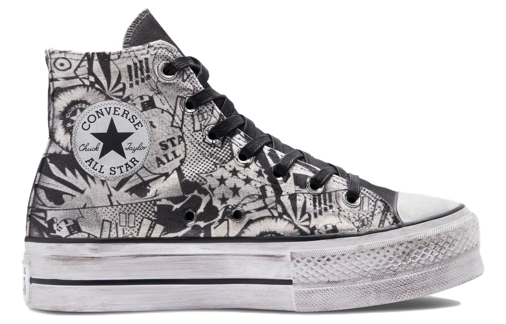 Order (W) Converse Chuck Taylor All Star Lift Platform 'Comic Strip' A07155C