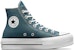 (W) Converse Chuck Taylor All Star Lift Platform Kanvas 'Biru Putih' A06840C