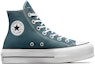 Order (W) Converse Chuck Taylor All Star Lift Platform Kanvas 'Biru Putih' A06840C