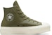 (W) Converse Chuck Taylor All Star Lift Platform Leather High 'Utility Egret' A07131C