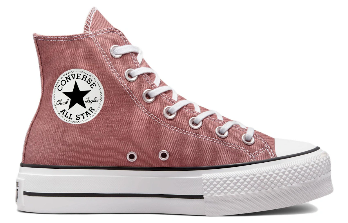 (Women) Converse Chuck Taylor All Star Lift Platform Seasonal Color 'Rose'