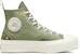 (W) Converse Chuck Taylor All Star Lift Platform Tinggi 'Autumn Embroidery - Light Field Surplus' A05069C