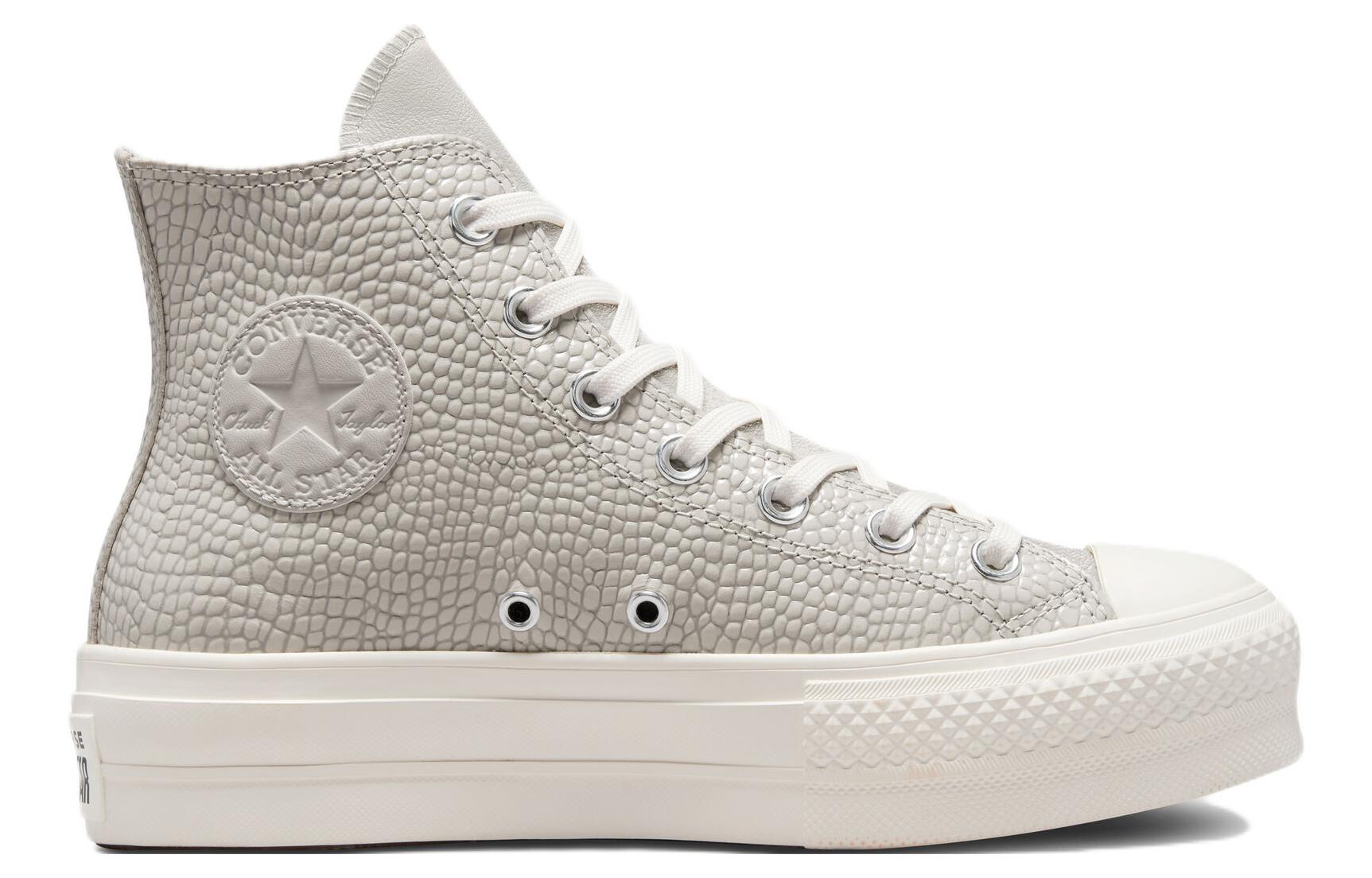 Order (W) 컨버스 척테일러 리프트 플랫폼 크로코 크림 하이탑 A04267C