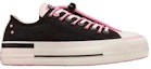 Order (W) Converse Chuck Taylor All Star Lift Platform EasyOn Rendah 'Hitam Fable Pink' A09540C