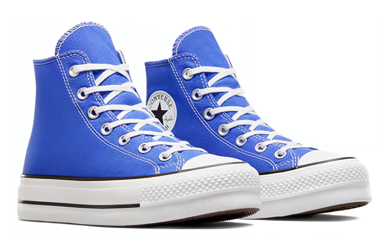 (W) Converse Chuck Taylor All Star Lift Platform High 'Blue Flame' 圖 2