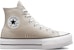 (W) 컨버스 척테일러 리프트 플랫폼 캔버스 하이 '베이지 화이트' A02432C
