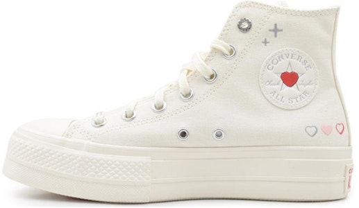 (W) 匡威Chuck Taylor All Star松糕高帮'Y2K爱心' A09114C Order (W) 匡威Chuck Taylor All Star松糕高帮'Y2K爱心' A09114C