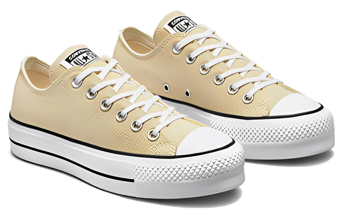 (Women) Converse Chuck Taylor All Star Lift Platform Canvas Low 'Oat Milk'