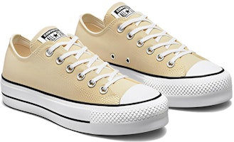 (W) 匡威Chuck Taylor All Star復古增高帆布低筒鞋 '燕麥奶' 色。 A03542C Lookbook (W) 匡威Chuck Taylor All Star復古增高帆布低筒鞋 '燕麥奶' 色。 A03542C