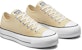 (W) Converse Chuck Taylor All Star Lift Platform Canvas Low 'Oat Milk' - Susu Gandum A03542C