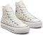 (W) Converse Chuck Taylor All Star Lift Platform Tinggi 'Embroidered Stars - Egret' A03724C