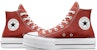 (W) Converse Chuck Taylor All Star Lift Platform Tinggi 'Ritual Merah' A06896C