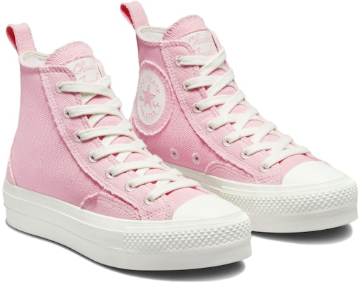 (Women) Converse Chuck Taylor All Star Lift Platform High 'Oversized Patch - Sunrise Pink' A06102C Lookbook (Women) Converse Chuck Taylor All Star Lift Platform High 'Oversized Patch - Sunrise Pink' A06102C
