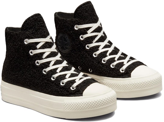 (Women) Converse Chuck Taylor All Star Lift Platform High 'Cozy Utility Black' A573211C Lookbook (Women) Converse Chuck Taylor All Star Lift Platform High 'Cozy Utility Black' A573211C