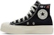 (Women) Converse Chuck Taylor All Star Lift Platform High 'Embroidered Floral - Black' A01592C