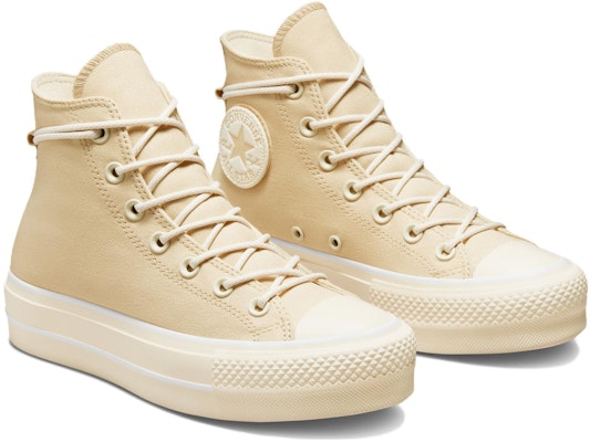 (W) 匡威Chuck Taylor All Star增高帆布高帮“燕麦奶” A06092C Lookbook (W) 匡威Chuck Taylor All Star增高帆布高帮“燕麦奶” A06092C