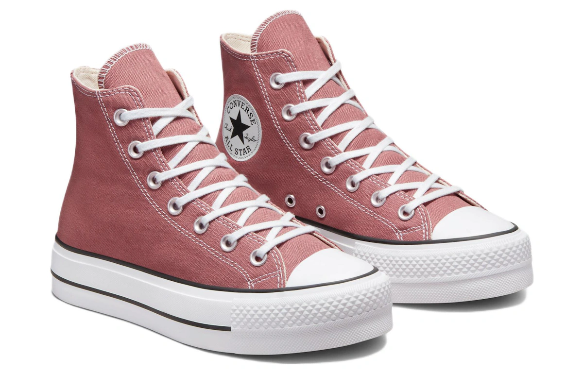 (Women) Converse Chuck Taylor All Star Lift Platform Seasonal Color 'Rose'
