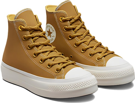 (Women) Converse Chuck Taylor All Star Lift Platform High 'Burnt Honey' A04363F Lookbook (Women) Converse Chuck Taylor All Star Lift Platform High 'Burnt Honey' A04363F