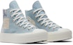 Lookbook (W) Converse Chuck Taylor All Star Lift Platform Tinggi 'Denim Patchwork' A06821C