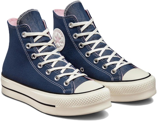 (Women) Converse Chuck Taylor All Star Lift Platform High 'Denim - Navy' A03821C Lookbook (Women) Converse Chuck Taylor All Star Lift Platform High 'Denim - Navy' A03821C