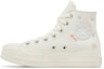 Lookbook (W) Converse Chuck Taylor All Star Lift 帆布鞋“刺绣花卉 - 米白” A01586C