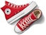 (W) Converse Chuck Taylor All Star Lift Platform Tinggi 'Merah' A09220F