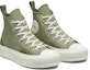 Lookbook (W) Converse Chuck Taylor All Star Lift Platform Tinggi 'Autumn Embroidery - Light Field Surplus' A05069C