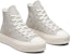 (W) Converse Chuck Taylor All Star Lift Platform 'Croco Embossed Cream High-Top' A04267C