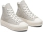 Lookbook (W) Converse Chuck Taylor All Star Lift Platform 'Croco Embossed Cream High-Top' A04267C