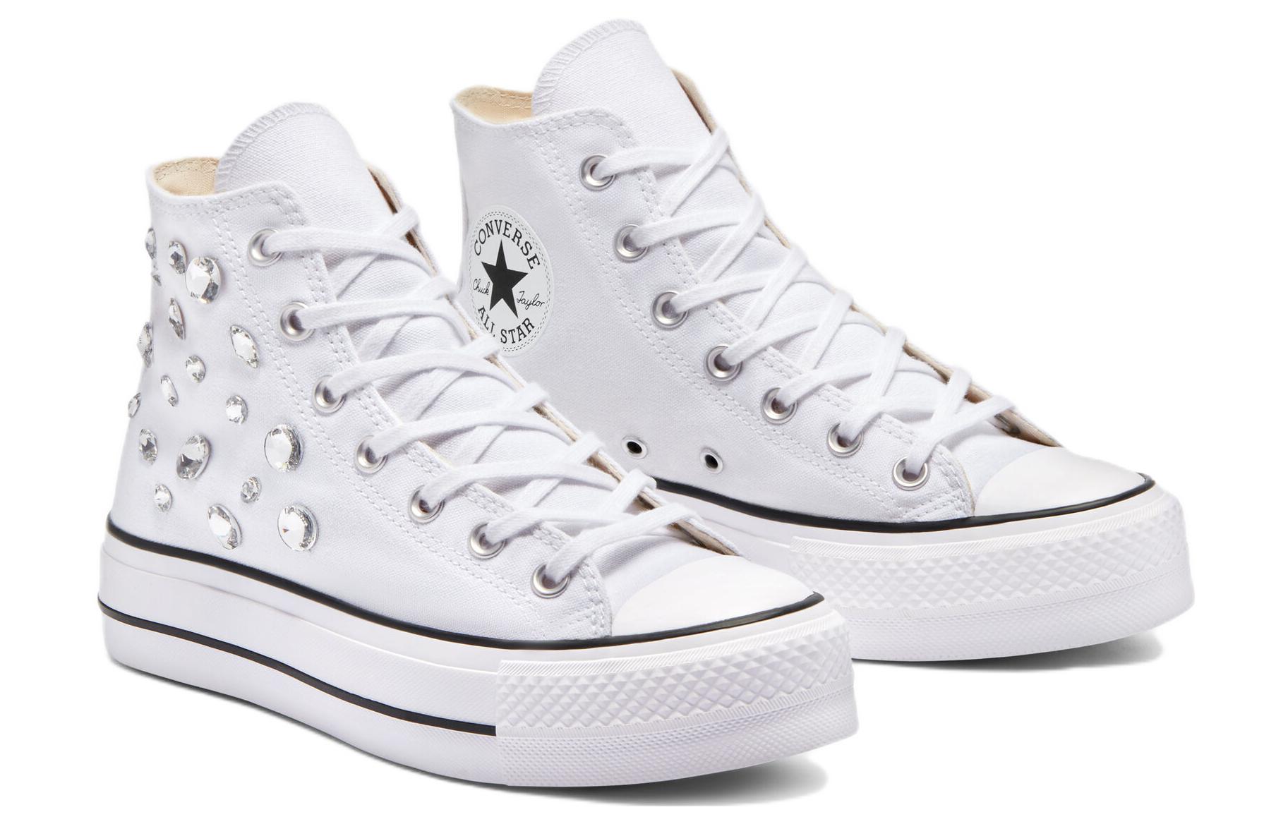 (W) Converse Chuck Taylor All Star Lift Platform 'White Gems' 圖 3