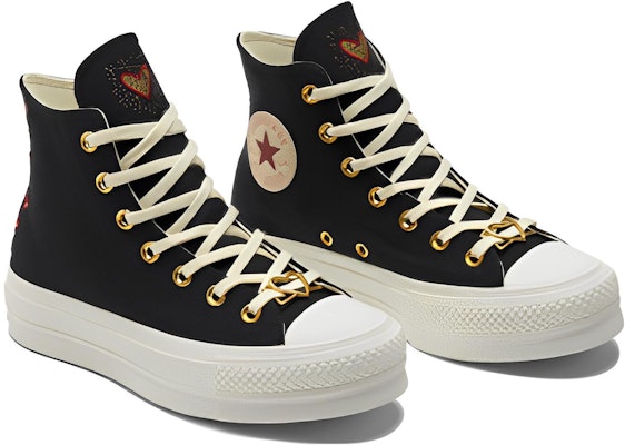(Women) Converse Chuck Taylor All Star Lift Platform High 'Valentine's Day 2023' A05138C Lookbook (Women) Converse Chuck Taylor All Star Lift Platform High 'Valentine's Day 2023' A05138C